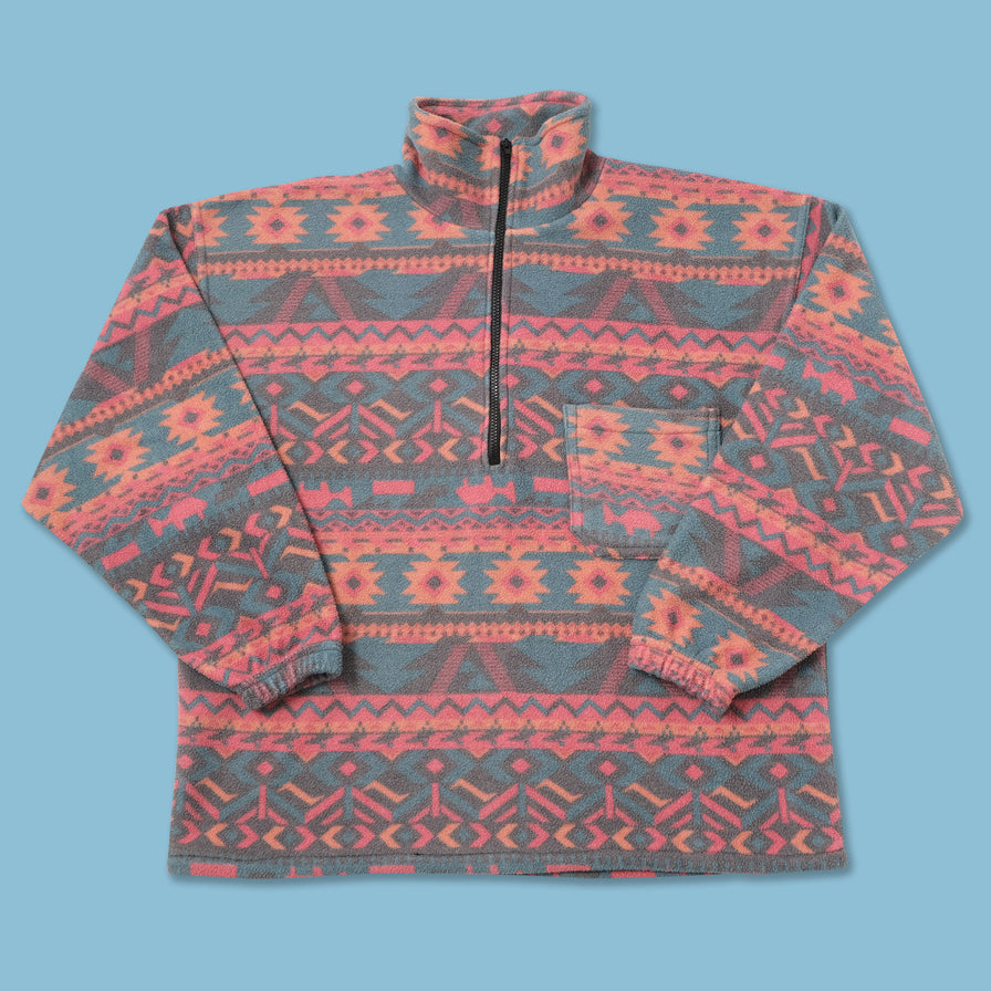 Vintage Q-Zip Fleece Large 