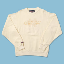 Vintage Notre Dame Sweater Small 