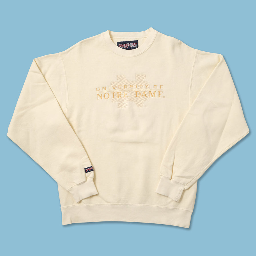 Vintage Notre Dame Sweater Small 
