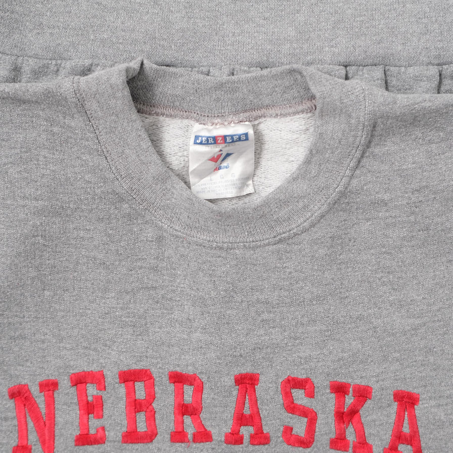 Vintage Nebraska Huskers Sweater Large 