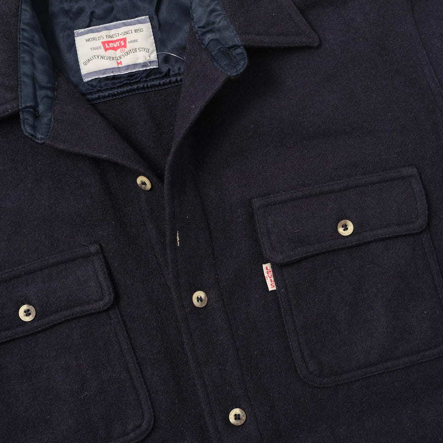 Vintage Levis Fleece Shirt Medium 