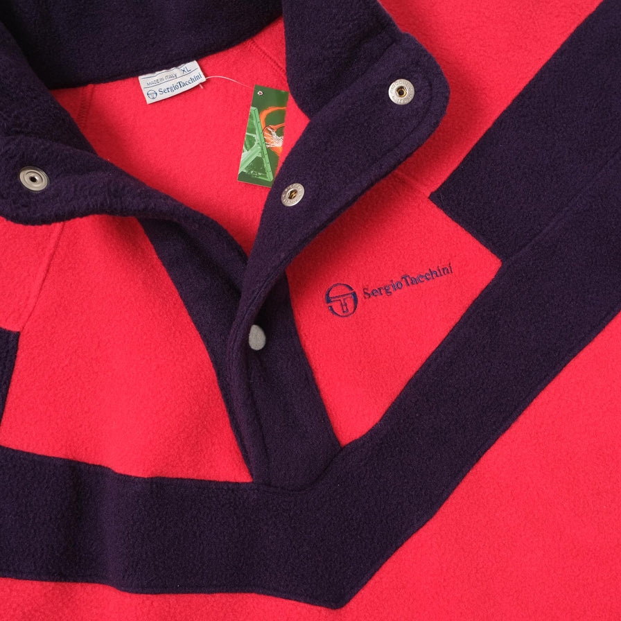 Vintage Sergio Tacchini Q-Zip Fleece XLarge 