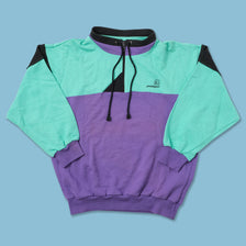 Vintage Grasshoppers Q-Zip Sweater Medium 