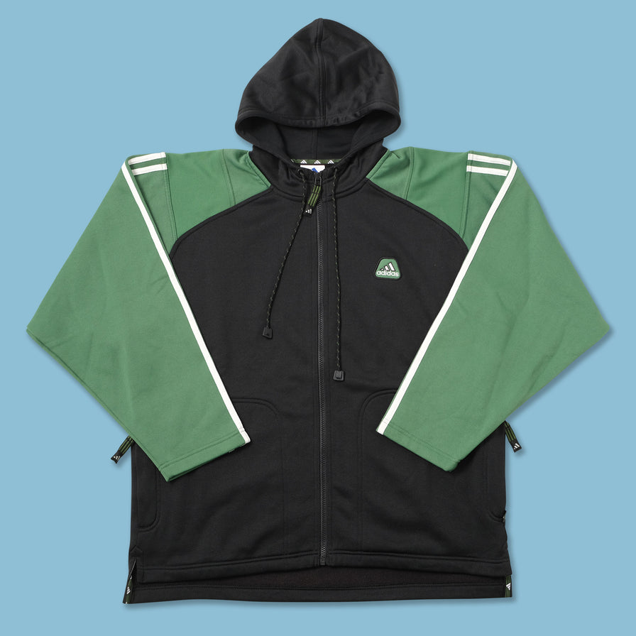 Vintage adidas Hooded Track Jacket Large 