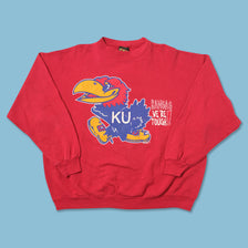 Vintage Kansas Jayhawks Sweater XLarge 