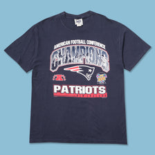 Vintage 1997 New England Patriots T-Shirt Large 