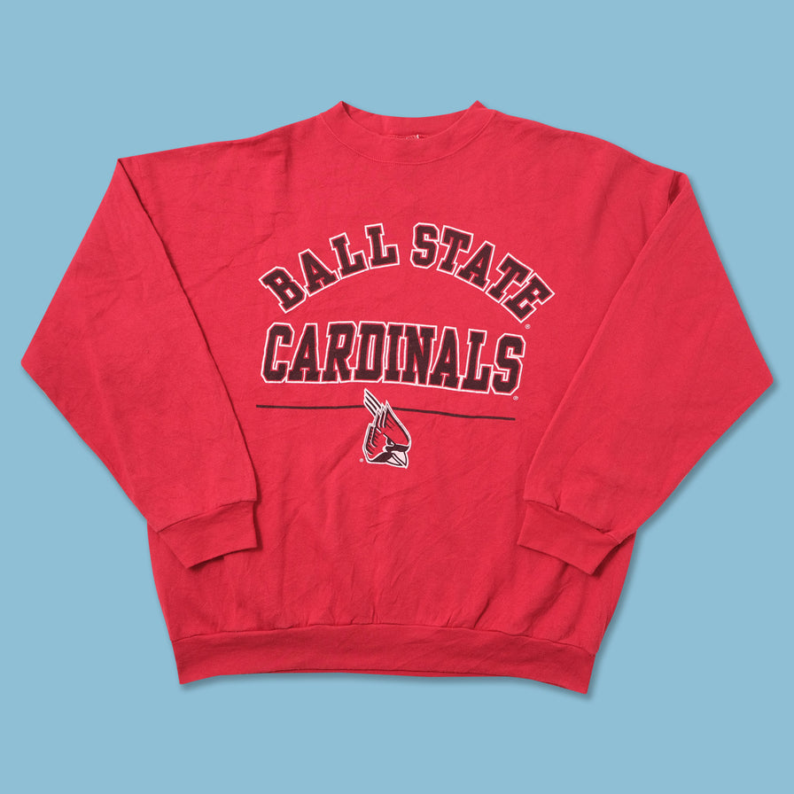 Vintage Ball State Cardinals Sweater XXLarge 