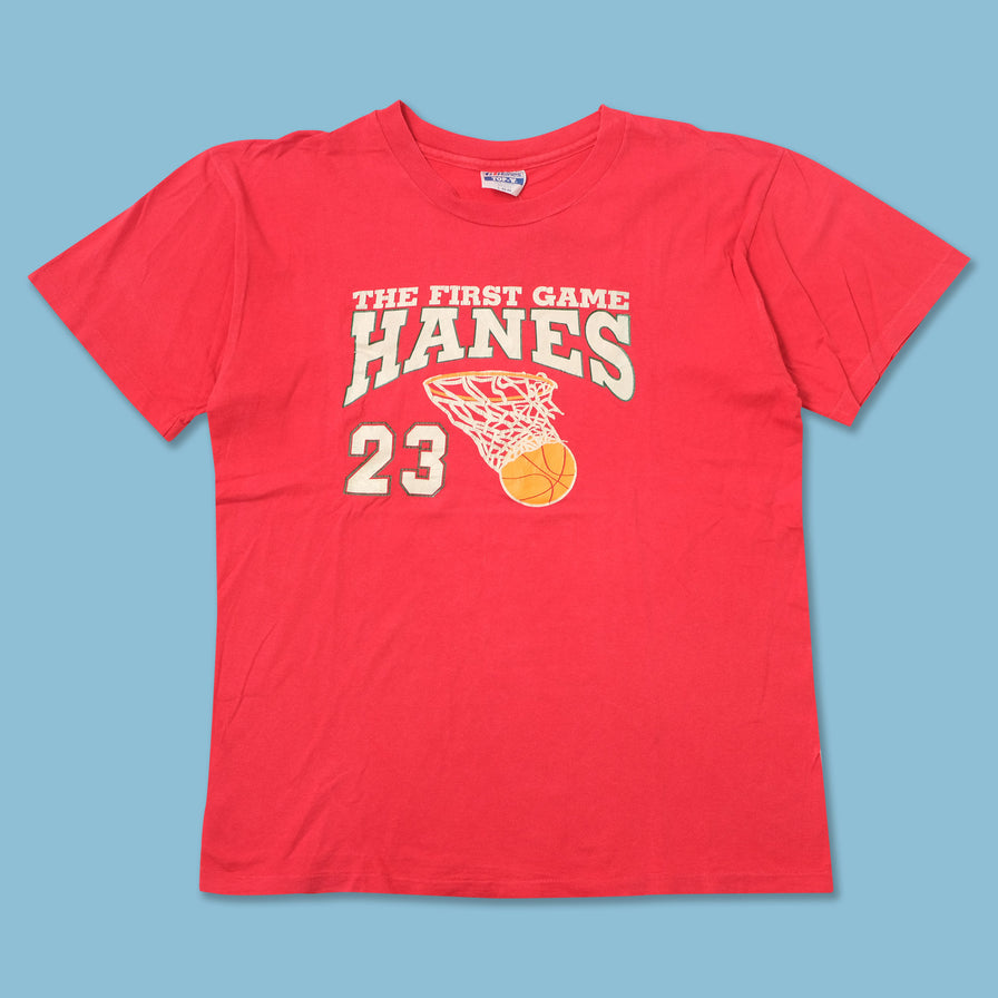 Vintage The First Game Hanes T-Shirt Large 