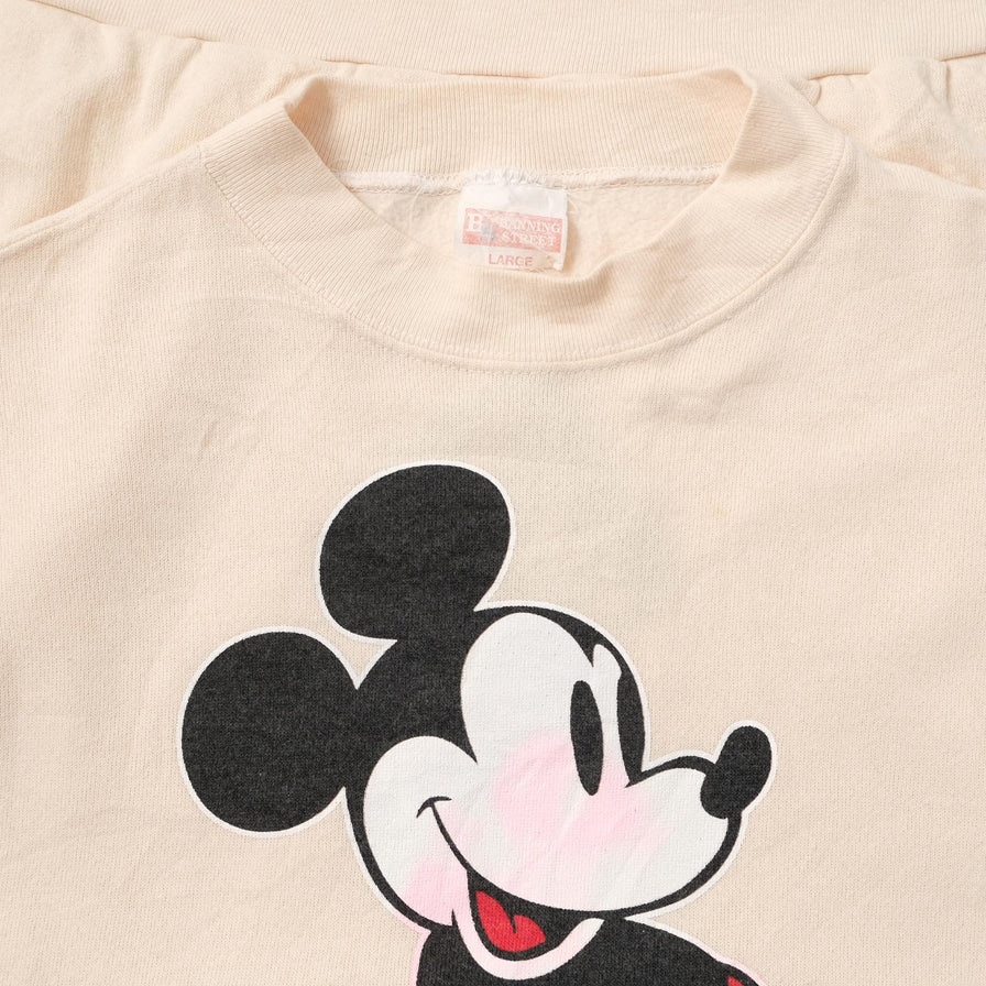 Vintage Mickey Mouse Sweater Large 
