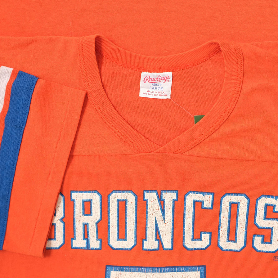 Vintage Denver Broncos John Elway T-Shirt Large 