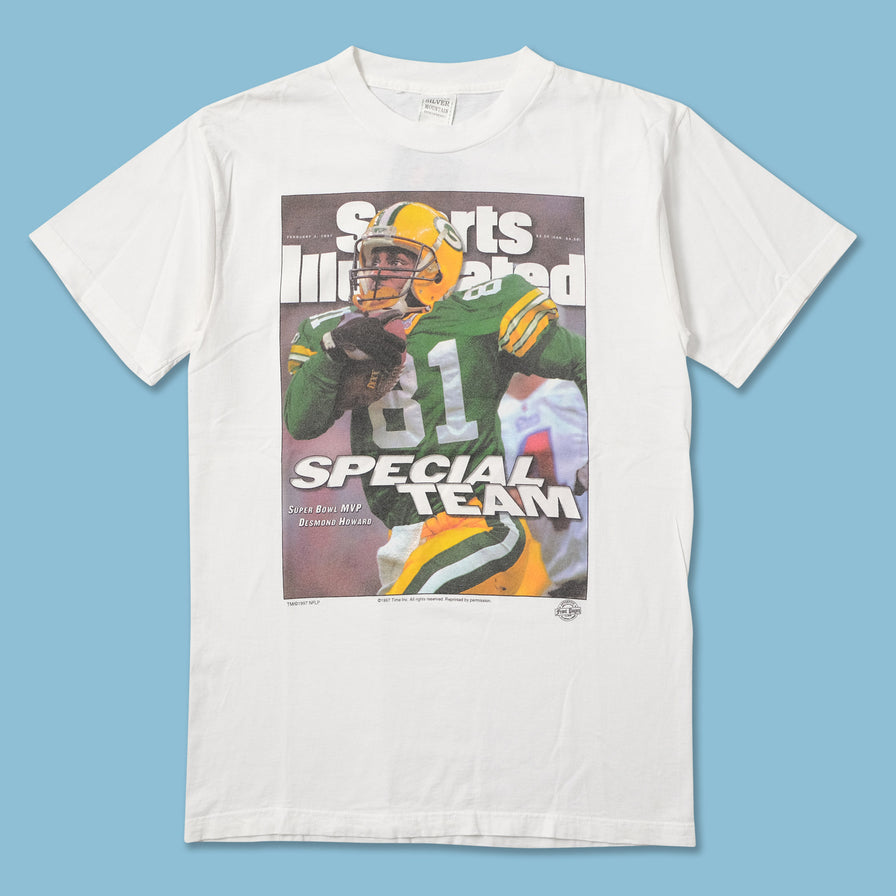 Vintage 1997 Desmond Howard SB MVP T-Shirt Medium 