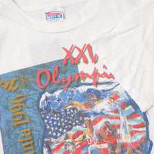 Vintage 1996 Olympic Games Atlanta T-Shirt Medium 