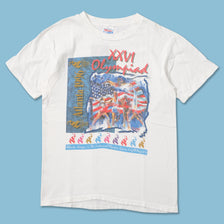 Vintage 1996 Olympic Games Atlanta T-Shirt Medium 
