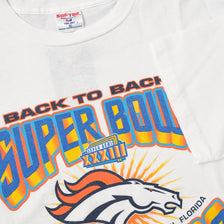 Vintage 1999 Denver Broncos T-Shirt XLarge 
