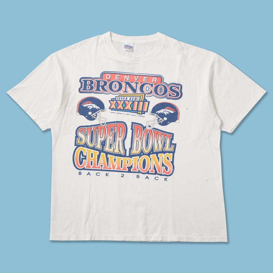 Vintage 1999 Denver Broncos T-Shirt XLarge 