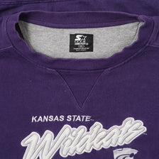 Vintage Starter Kansas State Wildcats Sweater XLarge 