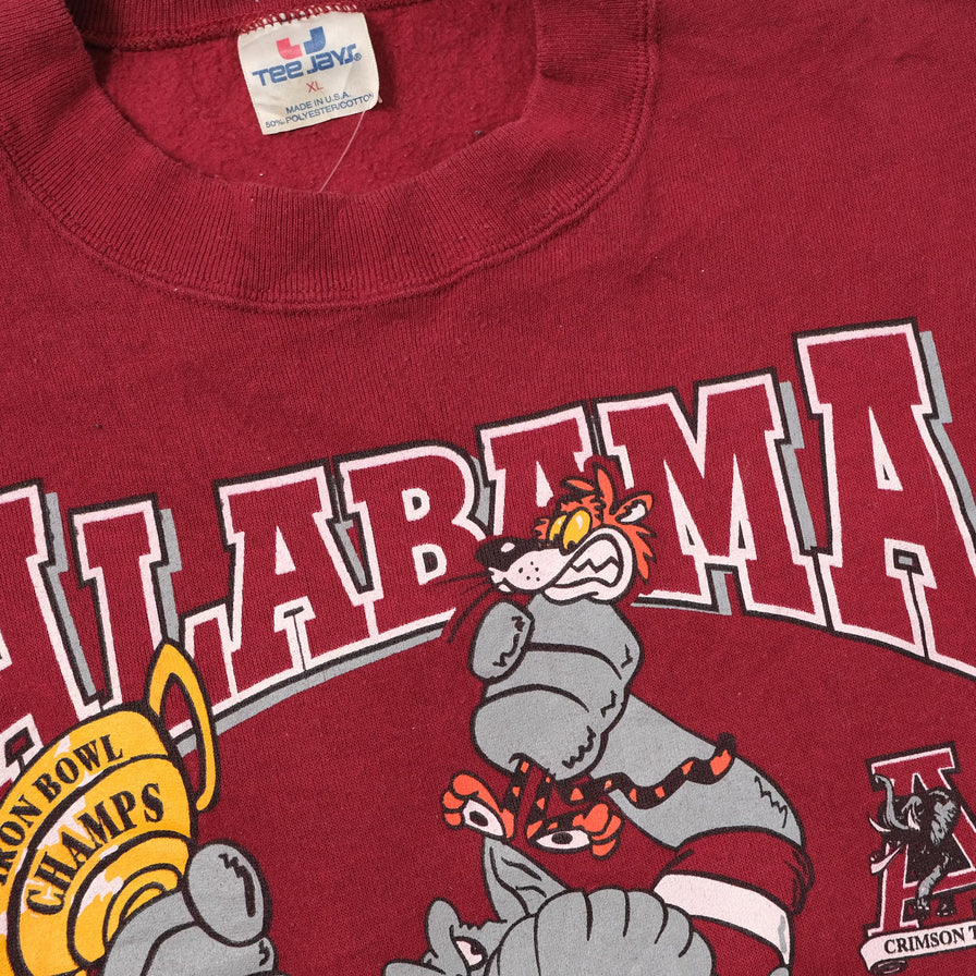 Vintage Alabama Crimson Tide Sweater Large 
