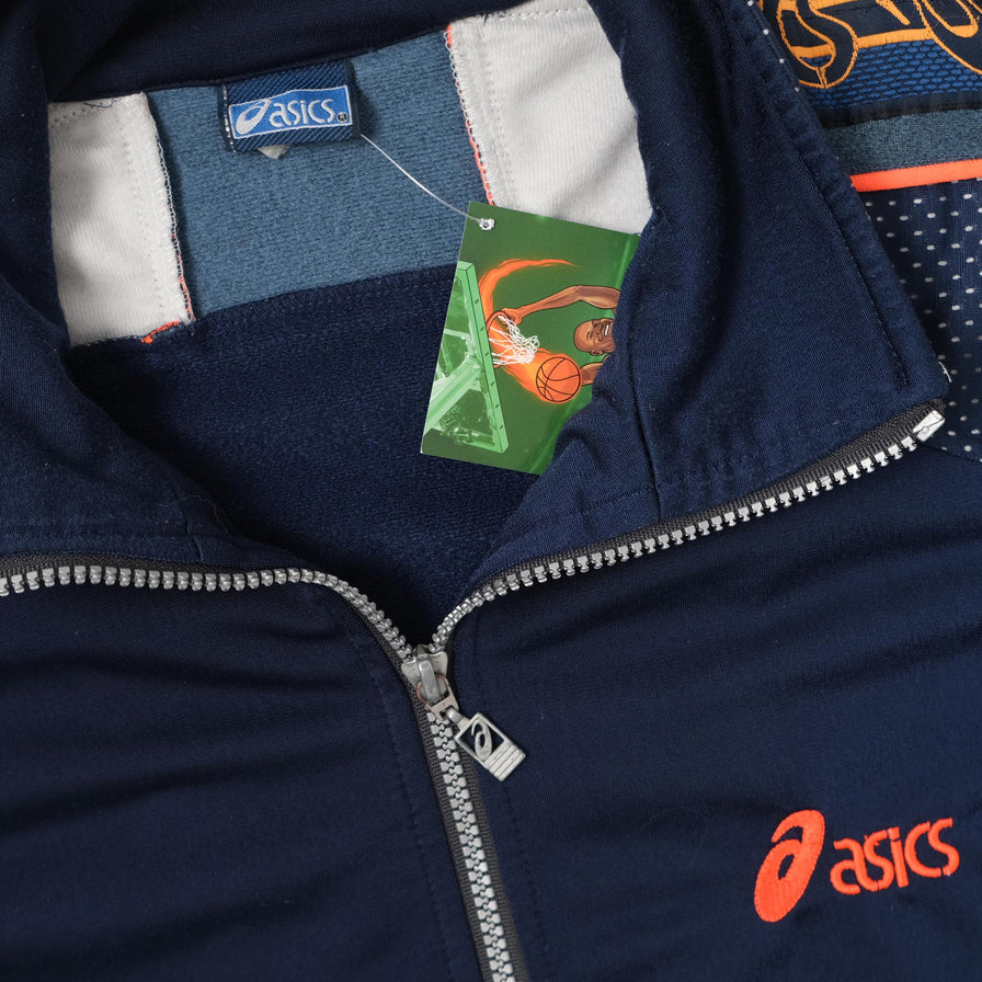 Vintage Asics Track Jacket Large 