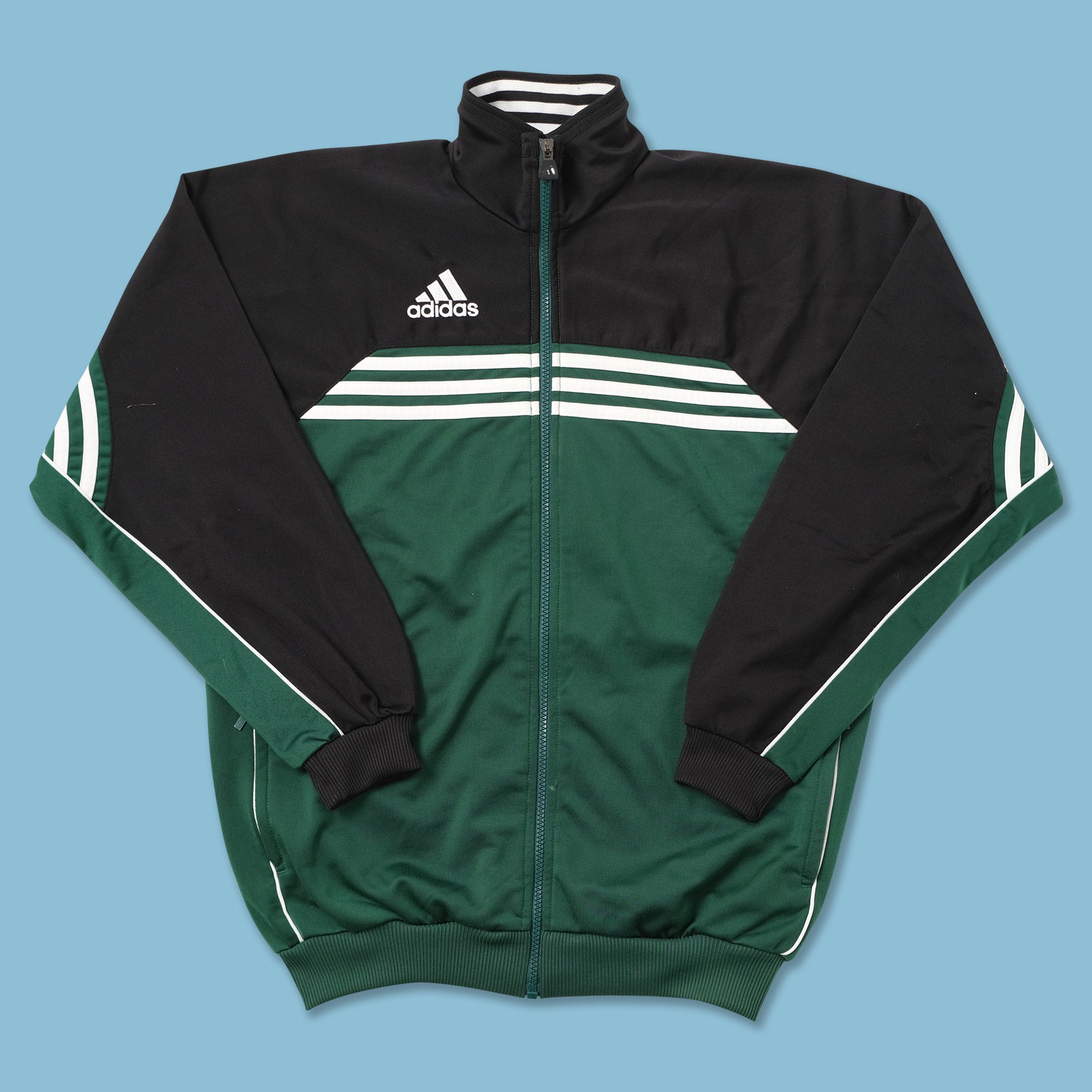 Vintage green hot sale adidas jacket