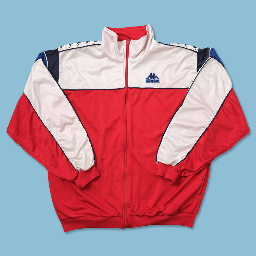 ［新品タグ付き］Kappa 90s Track Jacket トラックジャケット Vintage 90's Kappa Track Top Zip up Kappa Sports Soccer