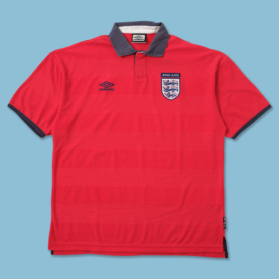 Vintage Umbro Three Lions Polo XLarge 