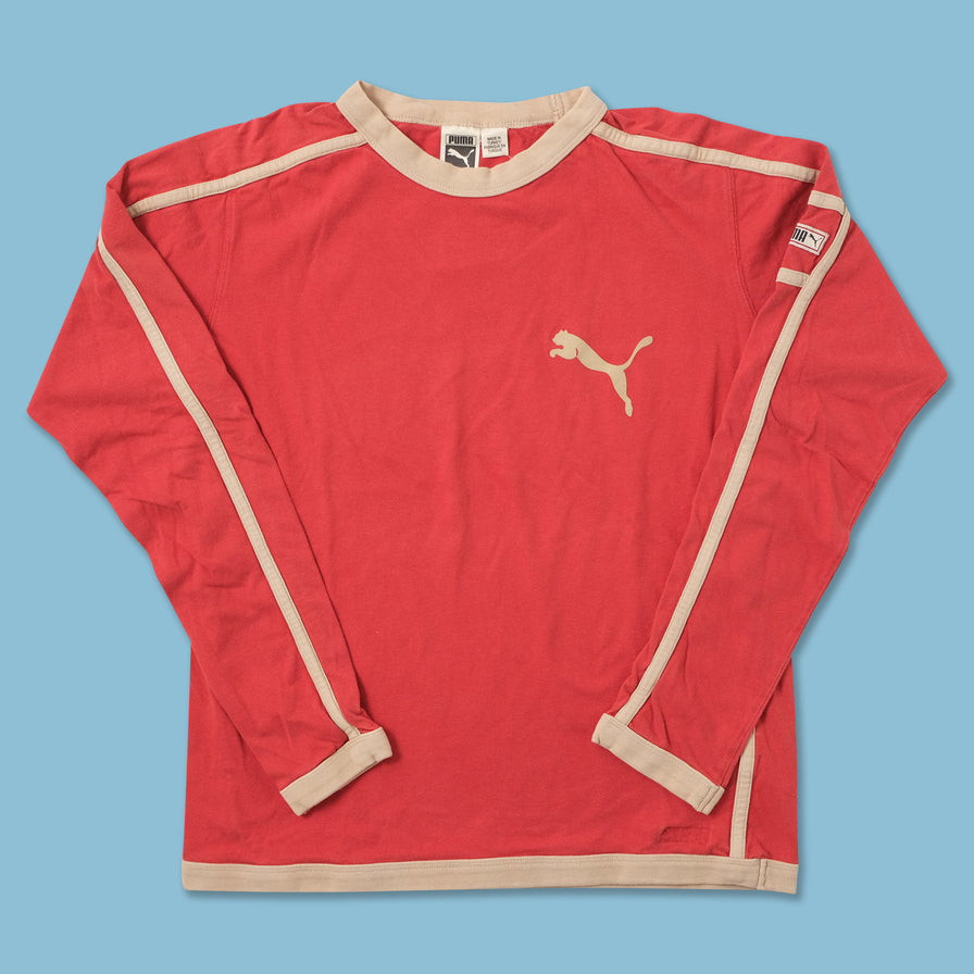 Vintage Puma Ringer Longsleeve Small 