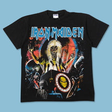 Vintage Iron Maiden Out Of The Silent Planet T-Shirt Medium 