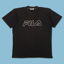 Vintage Fila V-Neck T-Shirt Large 