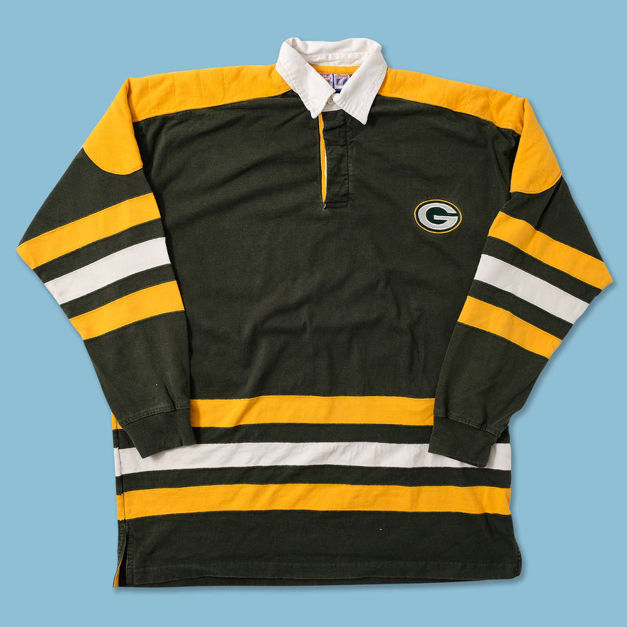Vintage Green Bay Packers Long Polo XLarge 