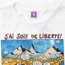 Vintage J'ai Soif de Liberte! T-Shirt XLarge 