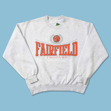 Vintage Fairfield Trojans Sweater Large 