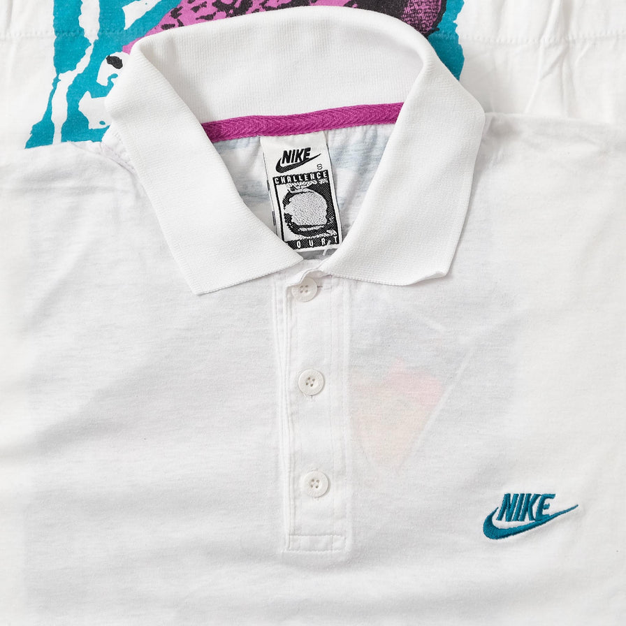 Vintage Nike Challenge Court Polo Small 