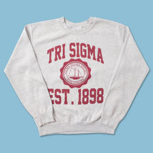 Vintage Tri Sigma Sweater Small 