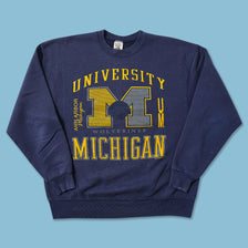Vintage Michigan Wolverines Sweater XLarge 
