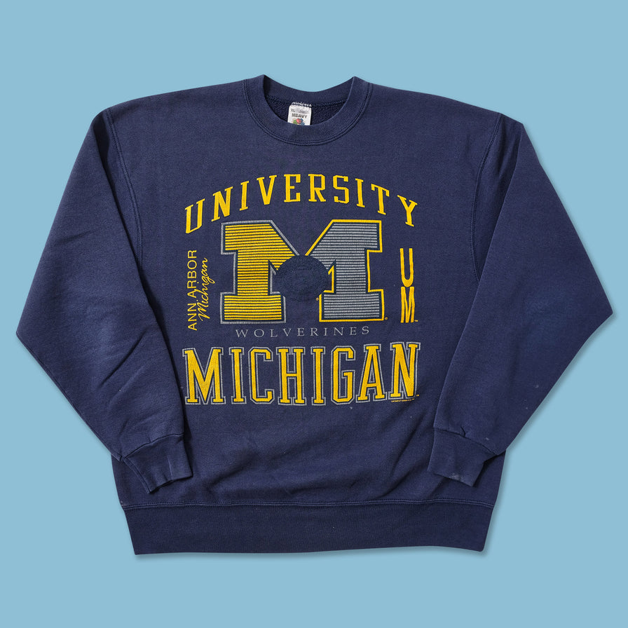 Vintage Michigan Wolverines Sweater XLarge 