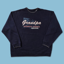 Vintage Grandpa Sweater XLarge 