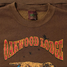 Vintage Oakland Lodge Sweater Medium 