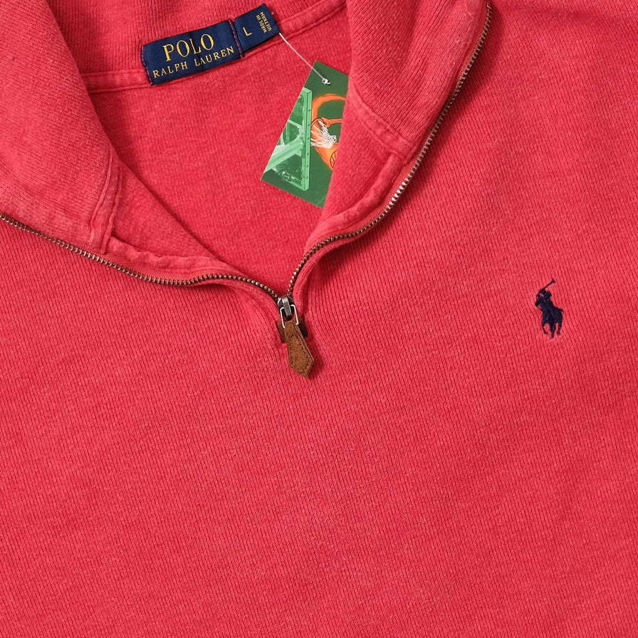 Polo Ralph Lauren Q-Zip Sweater Large 