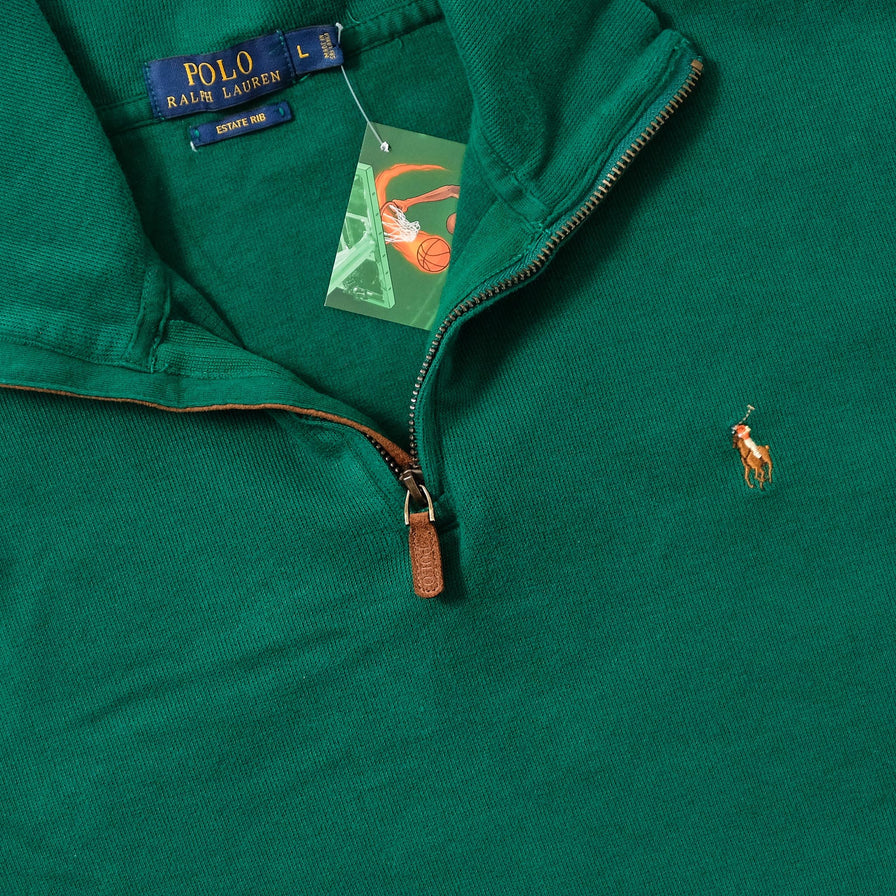 Polo Ralph Lauren Q-Zip Sweater Large 