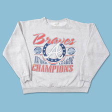 1996 Atlanta Braves Sweater Large 