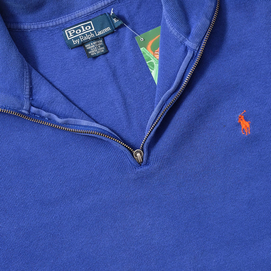 Polo Ralph Lauren Q-Zip Sweater XLarge 