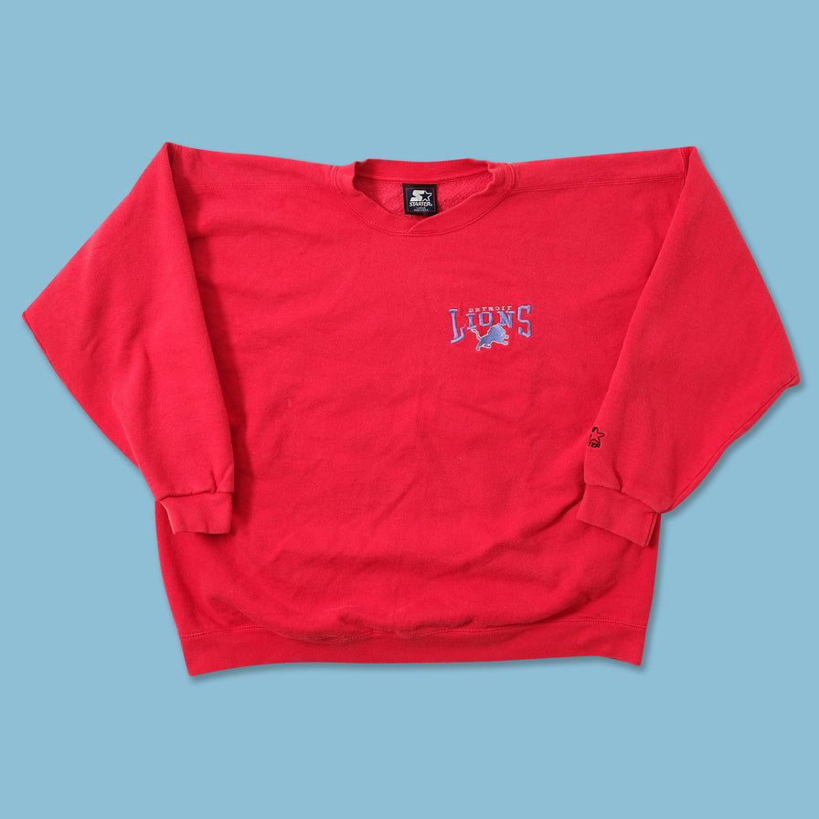 Vintage Starter Detroit Lions Sweater Large 