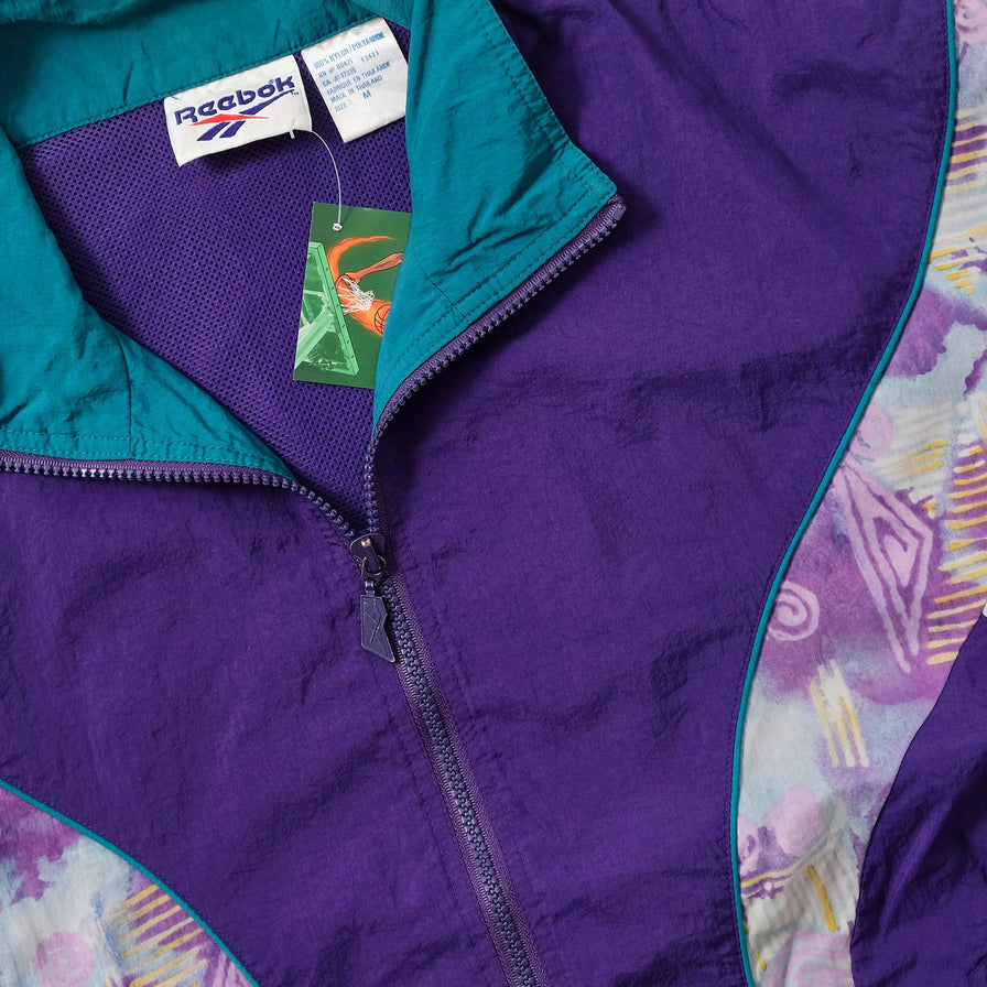 Vintage Reebok Track Jacket Medium 