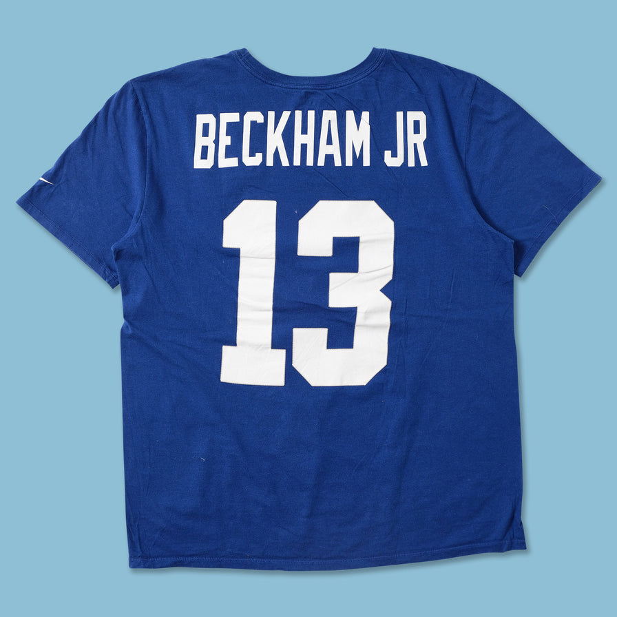 Nike New York Giants Beckham JR T-Shirt Large 