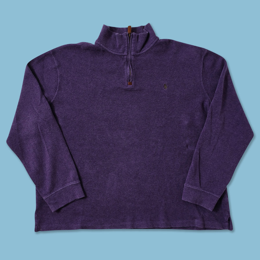Vintage Polo Ralph Lauren Q-Zip Sweater XXLarge 
