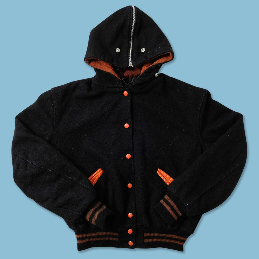 Vintage Women's Wool Varsity Jacket Medium 