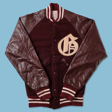 Vintage Women's Wool Leather Varsity Jacket XSmall 