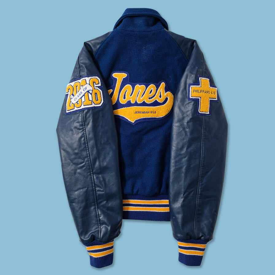 Women's Wool Leather Varsity Jacket XSmall 