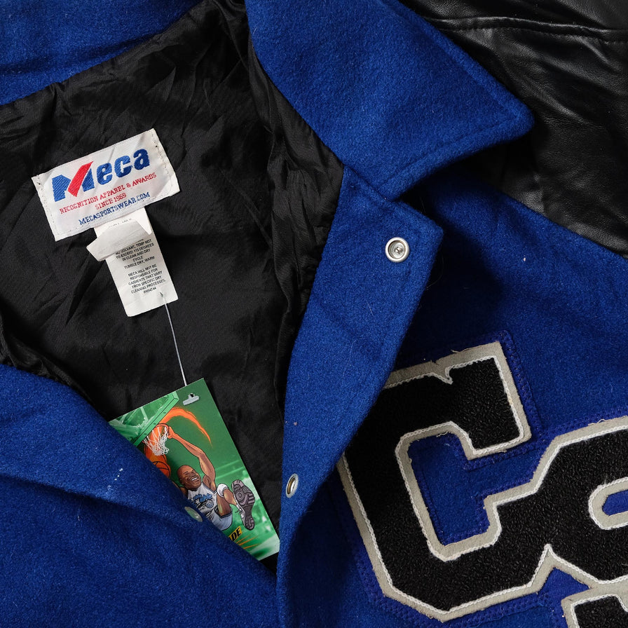 Vintage Wool Leather Varsity Jacket XXLarge 