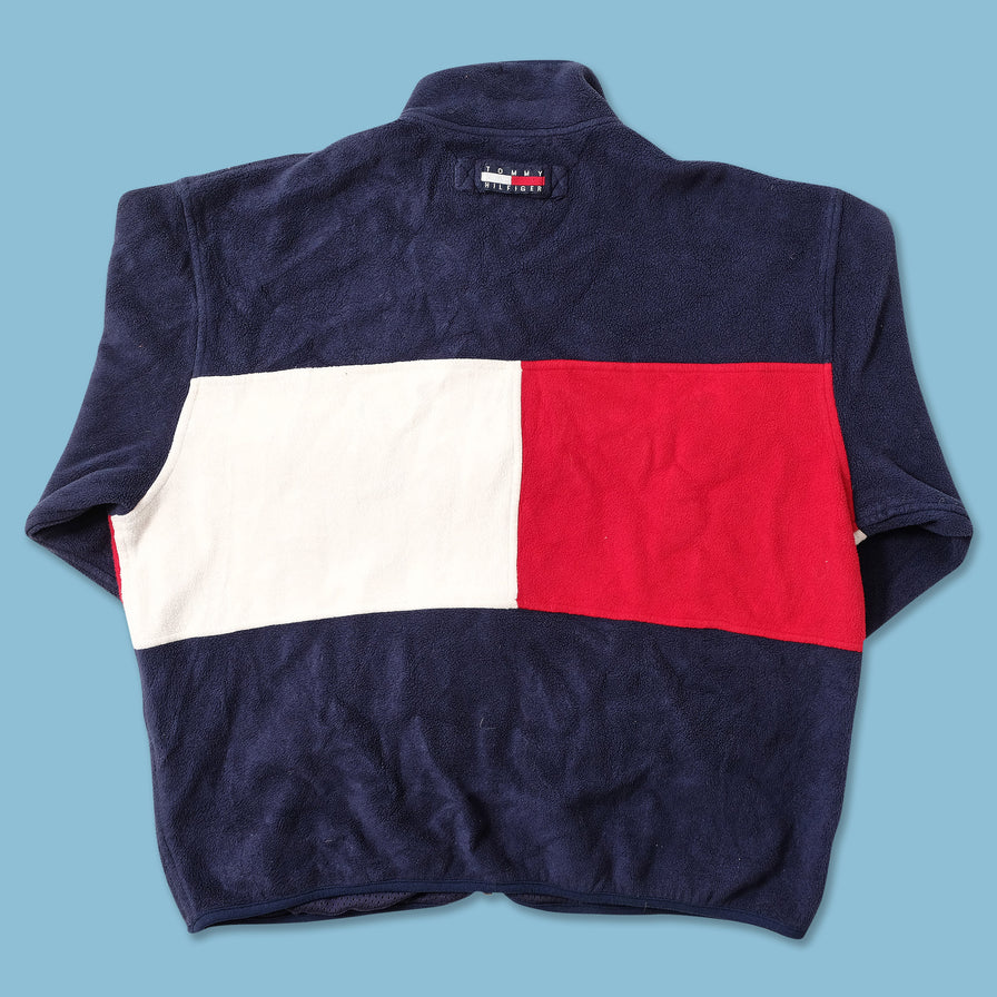 Vintage Tommy Hilfiger Fleece Jacket Large 